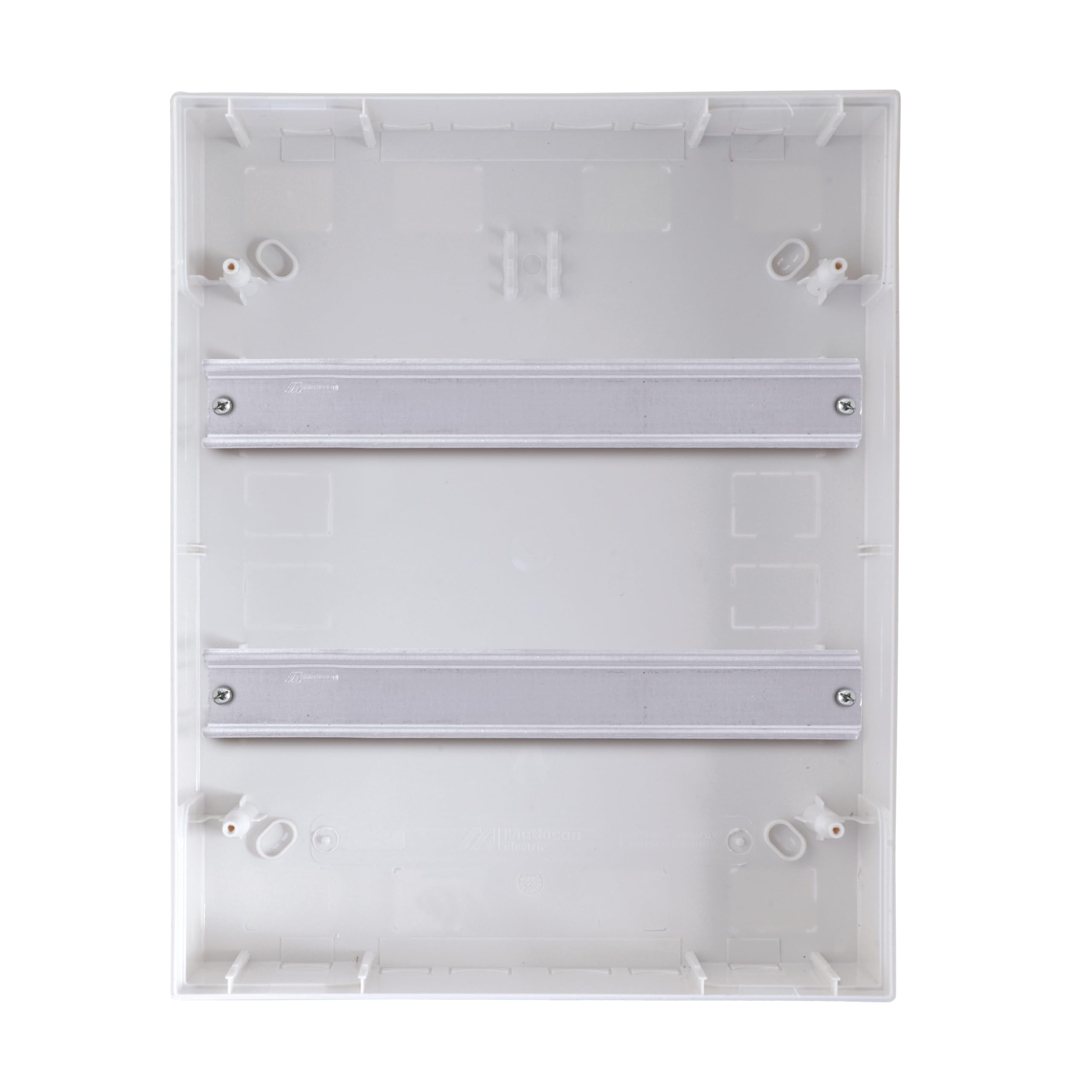 Scatola Dei Fusibili A Parete LION Electric - 24 Moduli, 2 File, Bianco Con Porta Trasparente, IP40