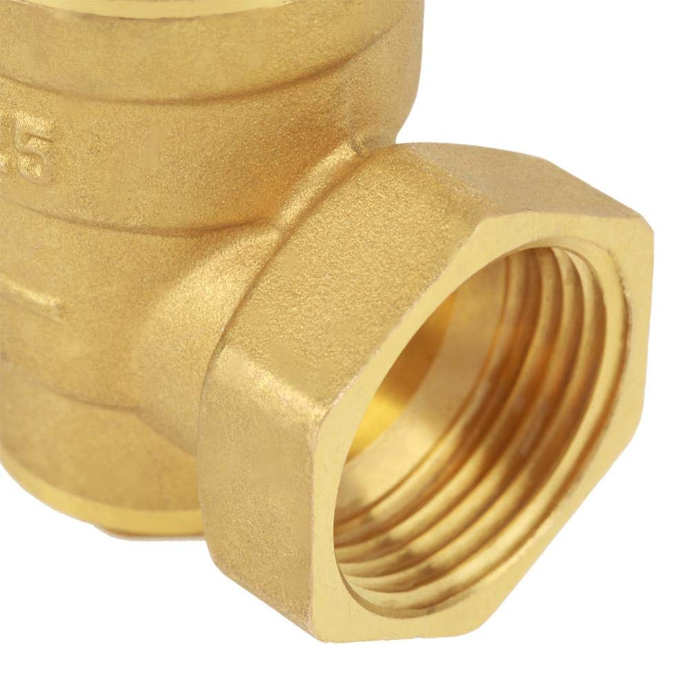 DN25 32mm Régulateur Reducteur de Pression d'eau Réglable，7.25-116 psi Vanne de réduction de pression d'eau réglable en laiton avec Manomètre Compteur de pression