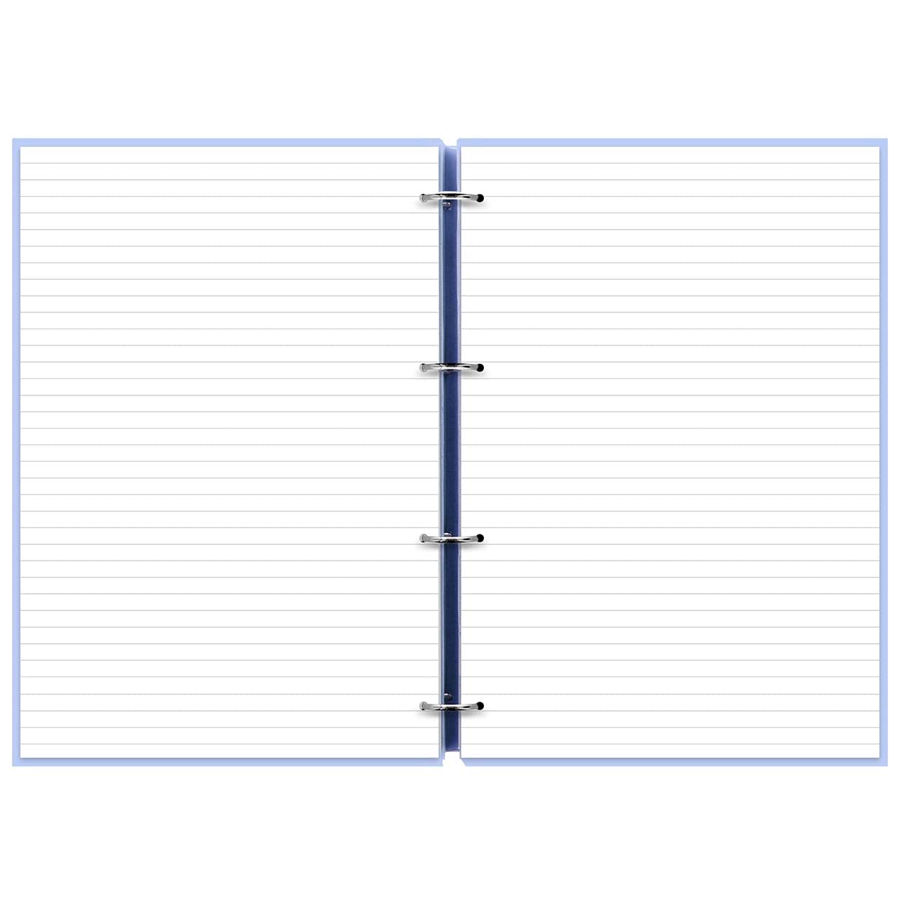 Filofax 144007 Clipbook Classic Vista Segregator pierścieniowy Niebieski Format A4