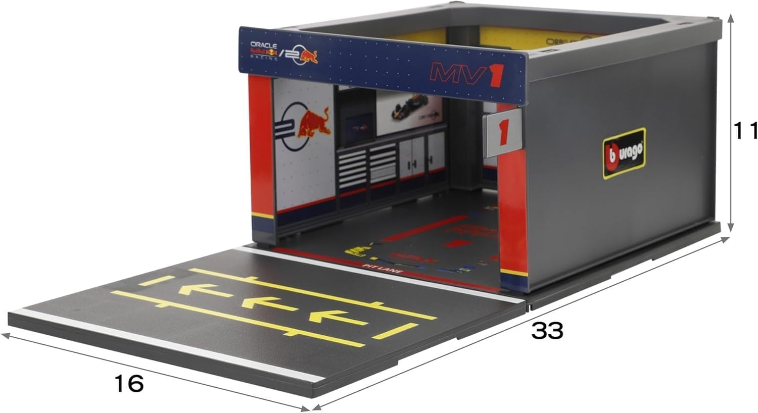 Amazon.co.jp: - フォーミュラ1カー レッドブルピットストップジオラマ