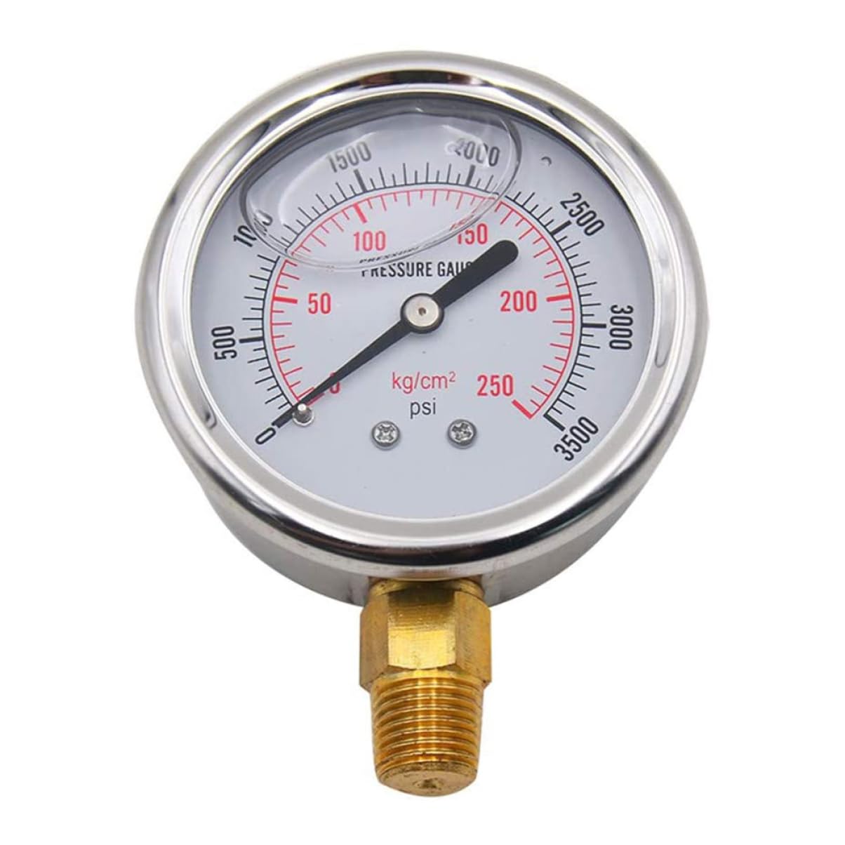 Manometro di Ricambio per Pressione dell'olio Autometer in Acciaio Inossidabile per Pressione dell'Acqua a Gas