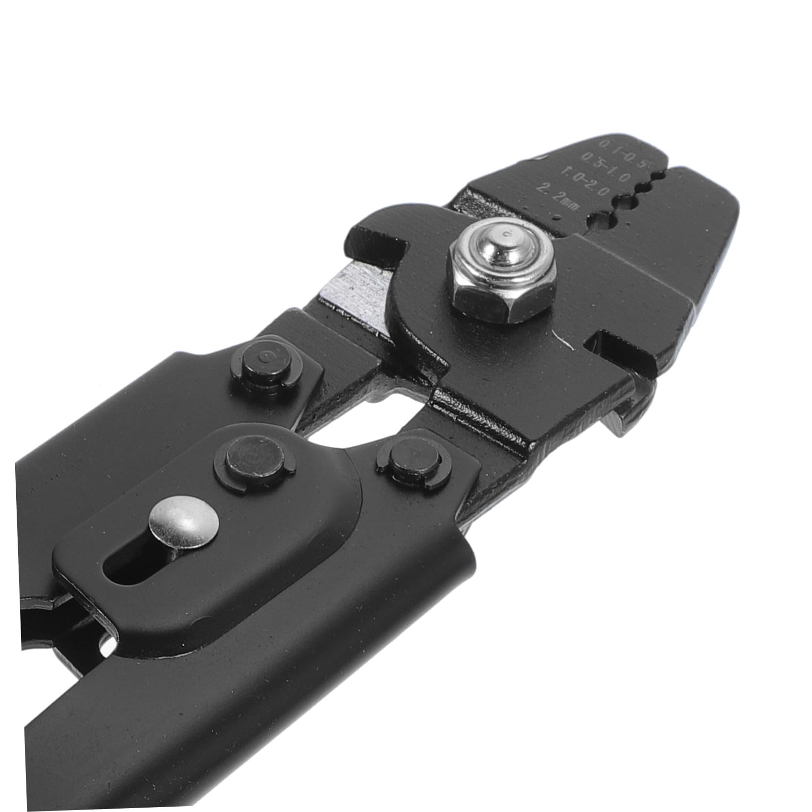 Pinza Crimpatrice in Acciaio Inox con Anelli Doppia Crimpatrice in Alluminio Manico Antiscivolo e Blocco Sicurezza per Cavi e Accessori da Pesca Portatile Alta Precisione