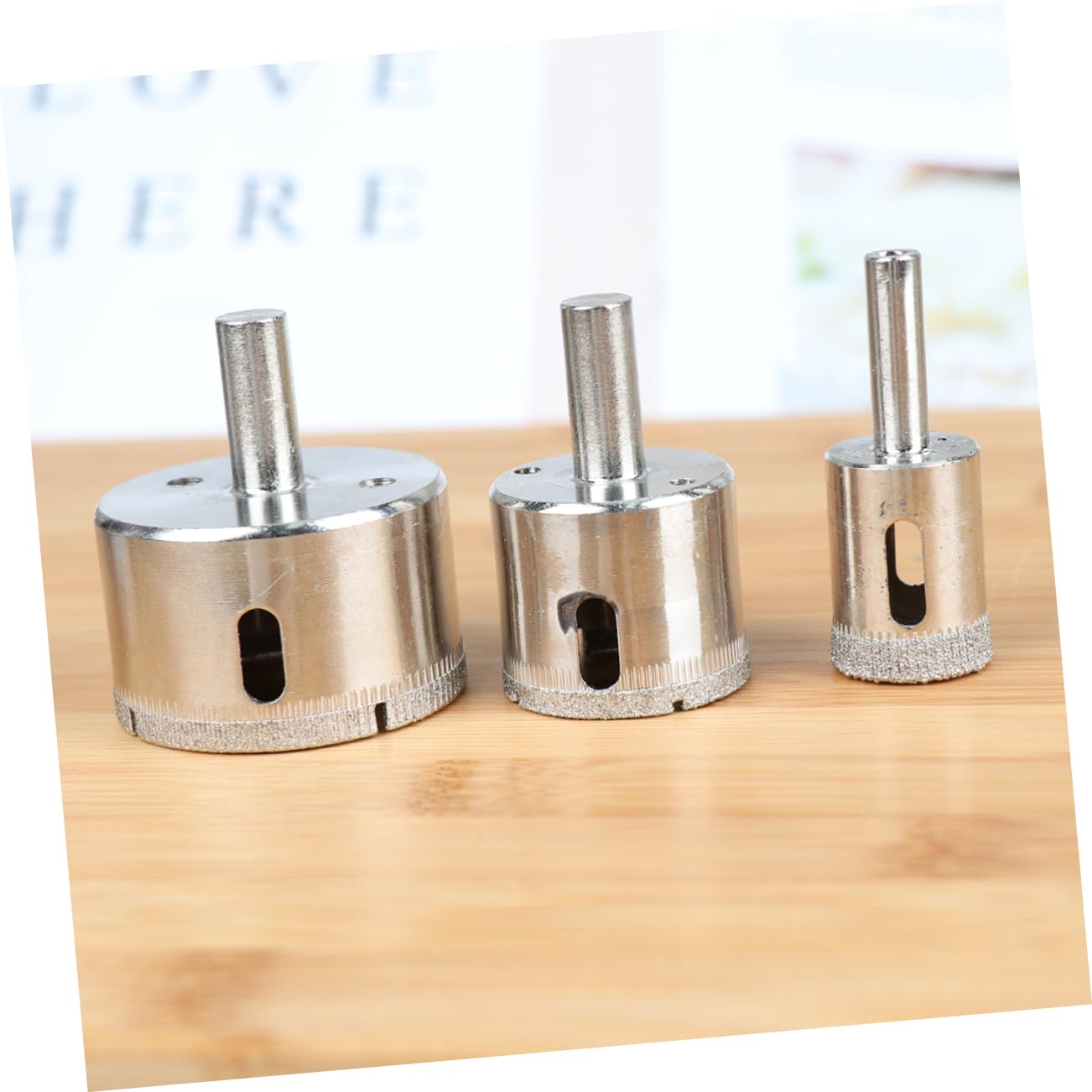 ARTIBETTER 12pcs Diamond Drill Bits Glass and Tile Hole Opener Auger Drill Bit for for Glass Ceramics Porcelain Tile