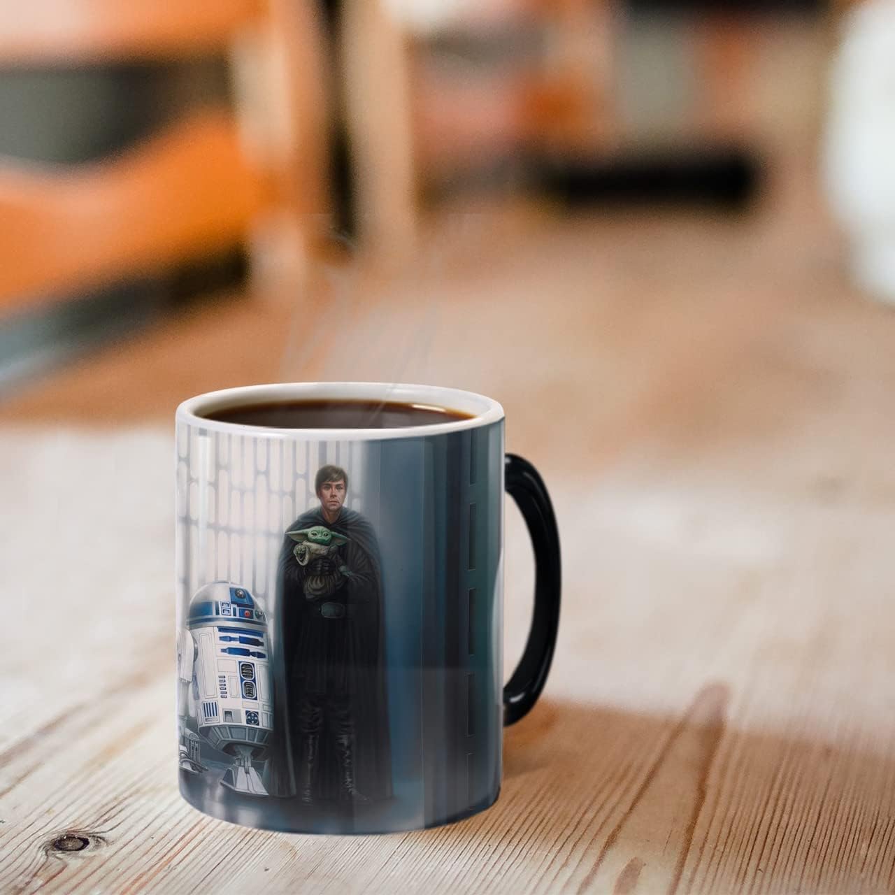 Morphing Mugs Star Wars – The Mandalorian – In Good Hands – One 11 oz Color Changing Ceramic Mug – Image Revealed When HOT Liquid Is Added! - Image 5