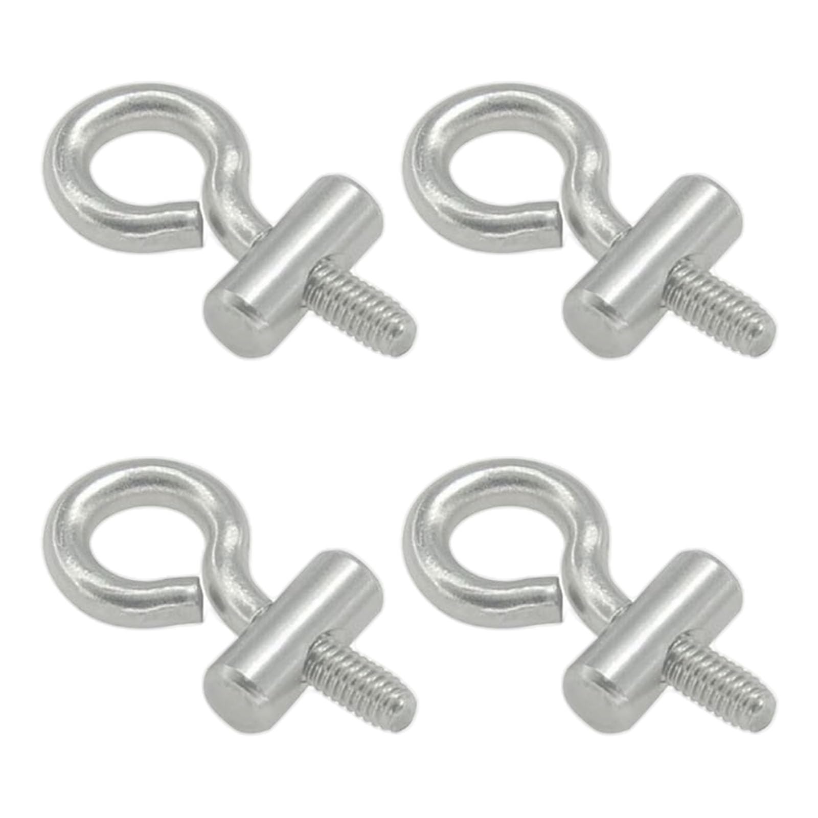 Multifunctional 6mm Piping Clamps Stainless Rails Fasteners for Caravans Tent Motorhome Outdoor Structure Reinforcement Camping Tent Rails Block
