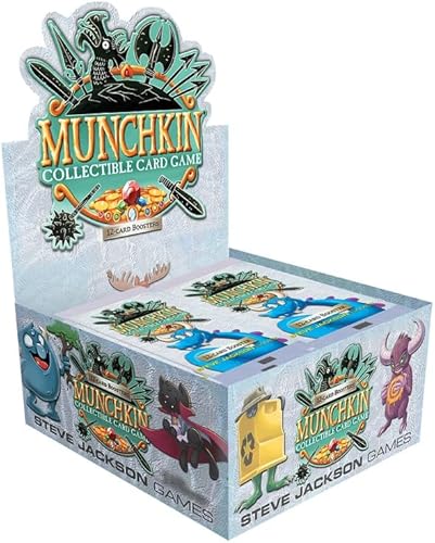 Munchkin Juego de cartas coleccionables Booster Box