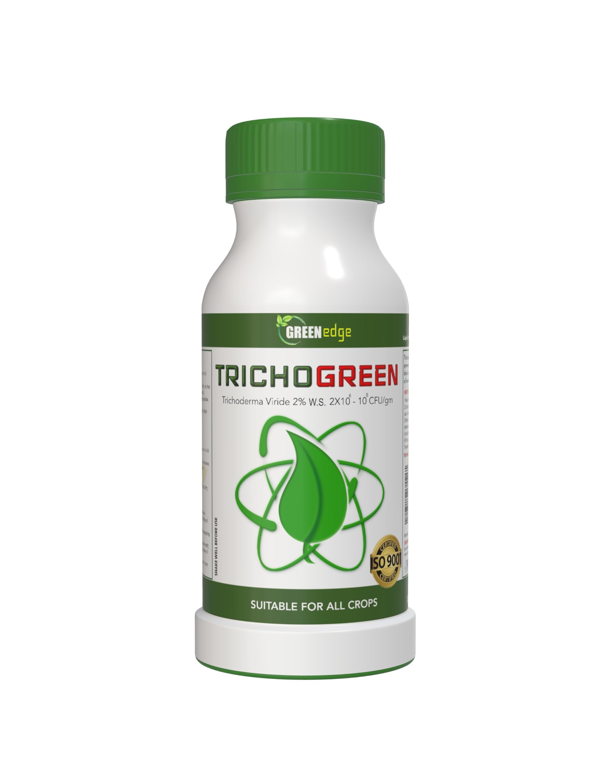 Greenedge Trichogreen (Trichoderma viride 2% W.S.suspension W.S. 2X10>6-10>8 CFU/gm | 100% Natural Plant natural microflora for Organic Farming (250ml)
