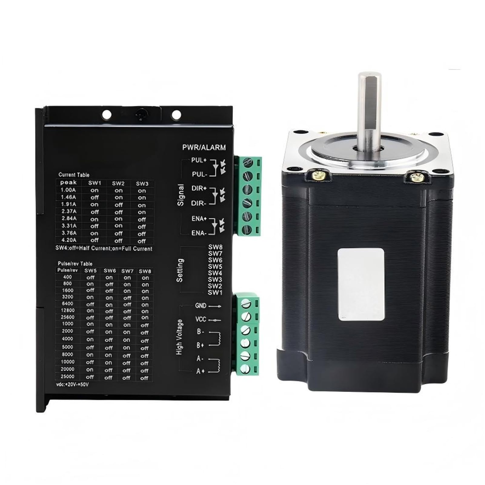 Automatisierungsgeräte Präzisions-Schrittmotor NEMA23 gepaart mit 542 Treiberdrehmoment 1,89 N. M Strom 2,8A Schrittmotor
