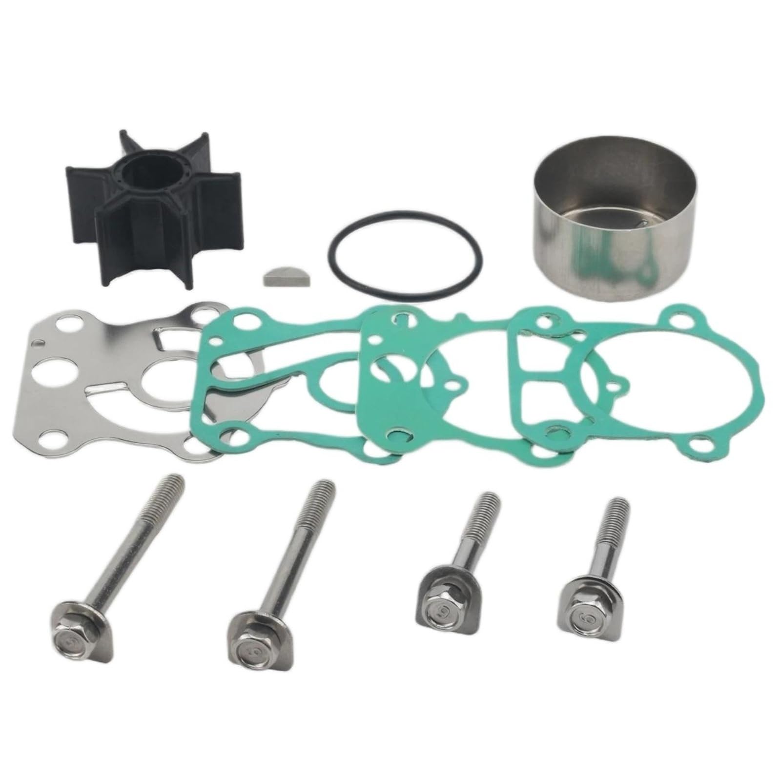 Adatto for kit di riparazione pompa acqua Ya/maha 692-W0078 2 | Kit girante marino a 2 tempi, Ya-maha, 60-90 HP, C75-C90