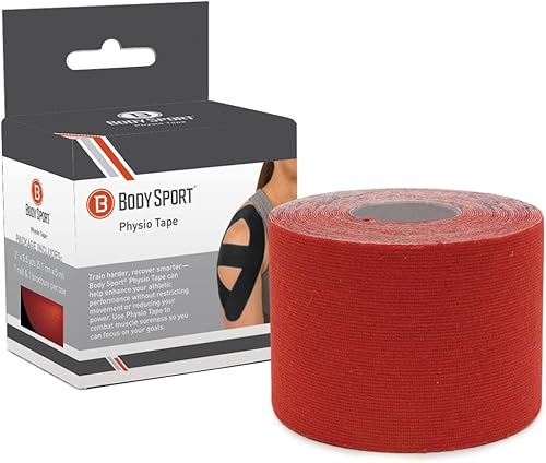 Body Sport Cinta de fisiología, cinta de kinesiología para apoyar músculos y articulaciones