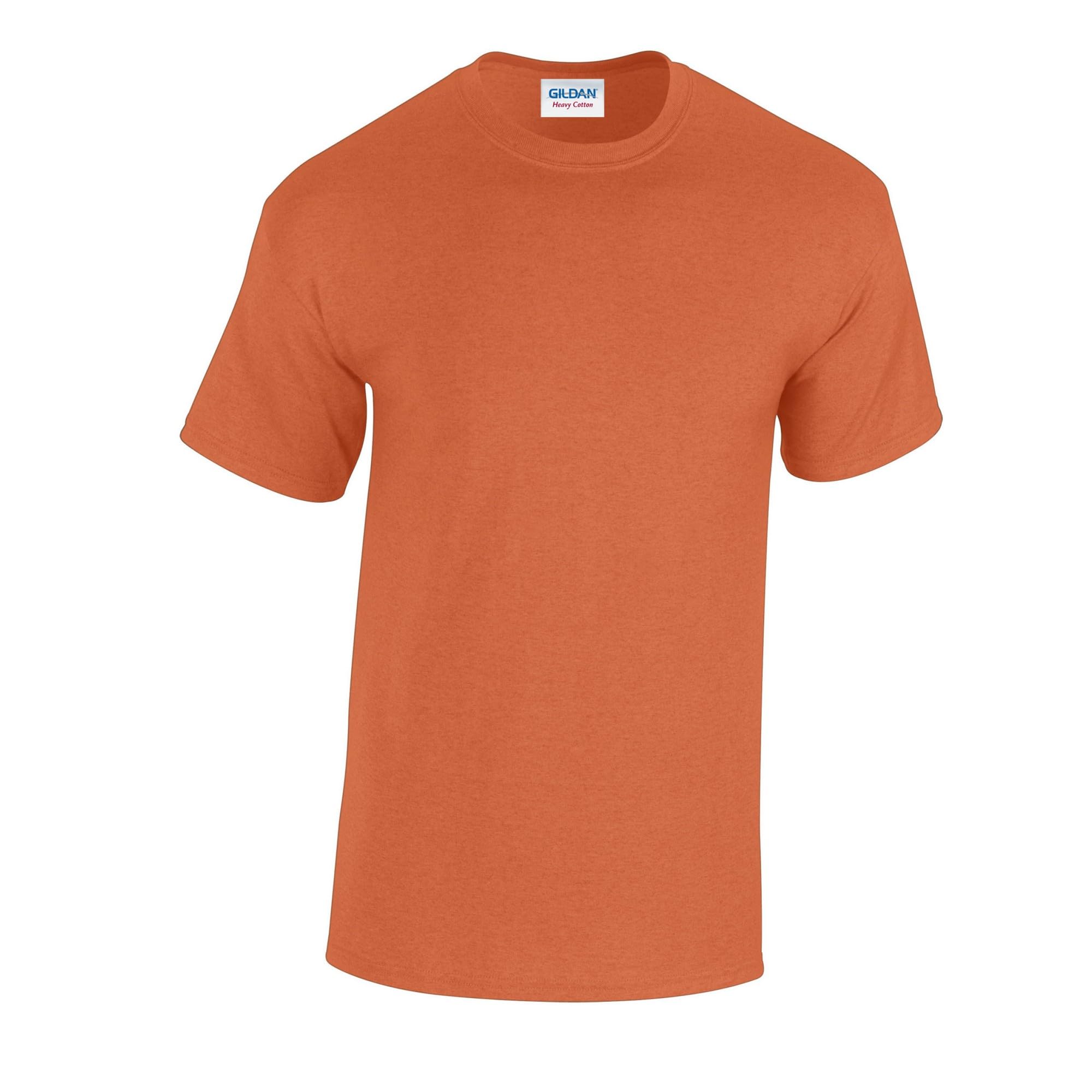 Gildan Mens Heavy Cotton T-Shirt (XL) (Antique Orange)