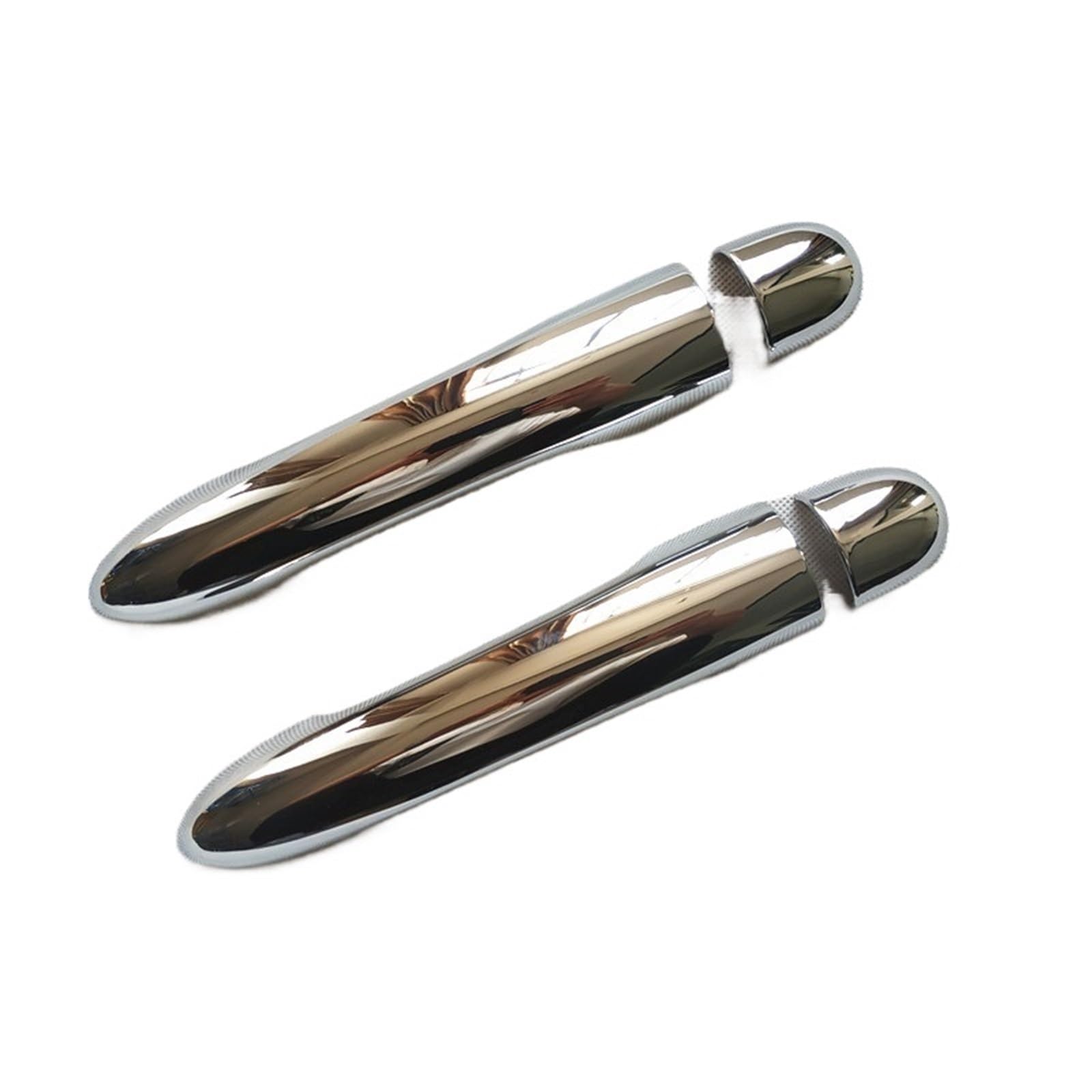 KEDFBTS Handle Trim Shell Compatible with for Megane for MK2 2002 2003 2004 2005 2006 2007 2008 Chrome Door Handle Cover Trim Door Handle Shell(2DKN)