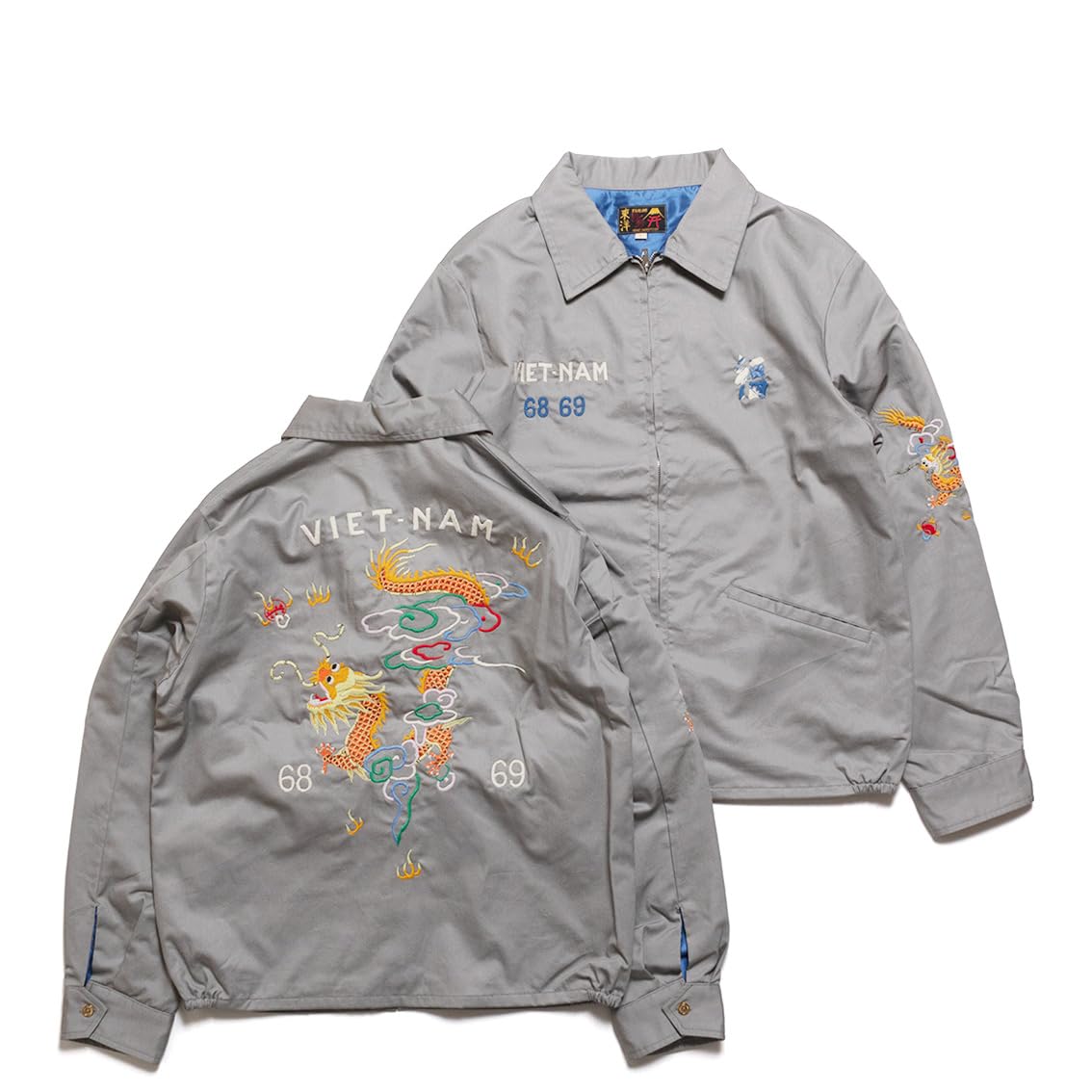 テーラー東洋　ベトナムジャケット　ドラゴンTT15879 ブラック　L TAILOR TOYO テーラー東洋 TT15879 ベトナムジャケット DRAGON