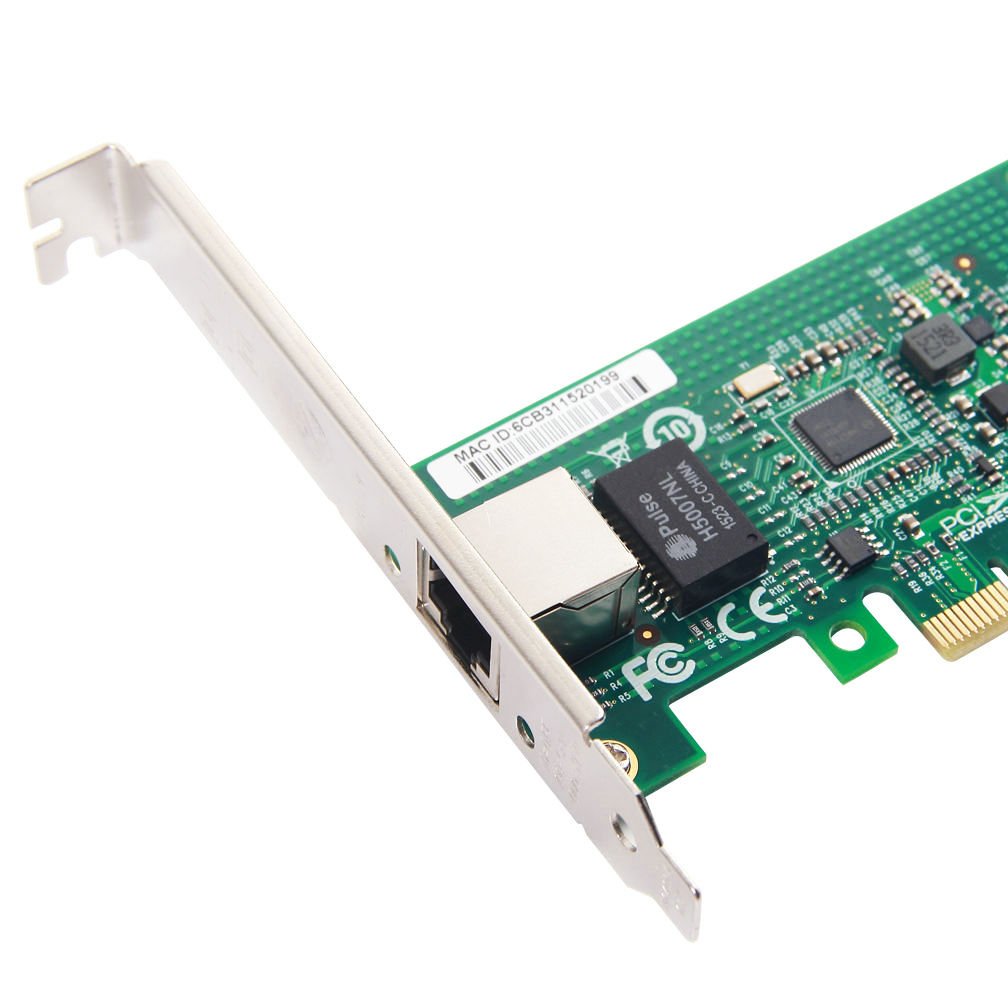 Carte réseau PCI Serveur 1000 m RJ45 Carte réseau Ethernet Desktop Adapter Network Card I210-T1