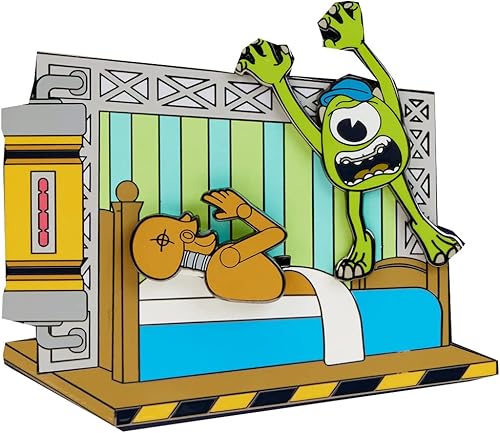 Loungefly Pixar Monsters University Scare Games 3" Enamel Pin