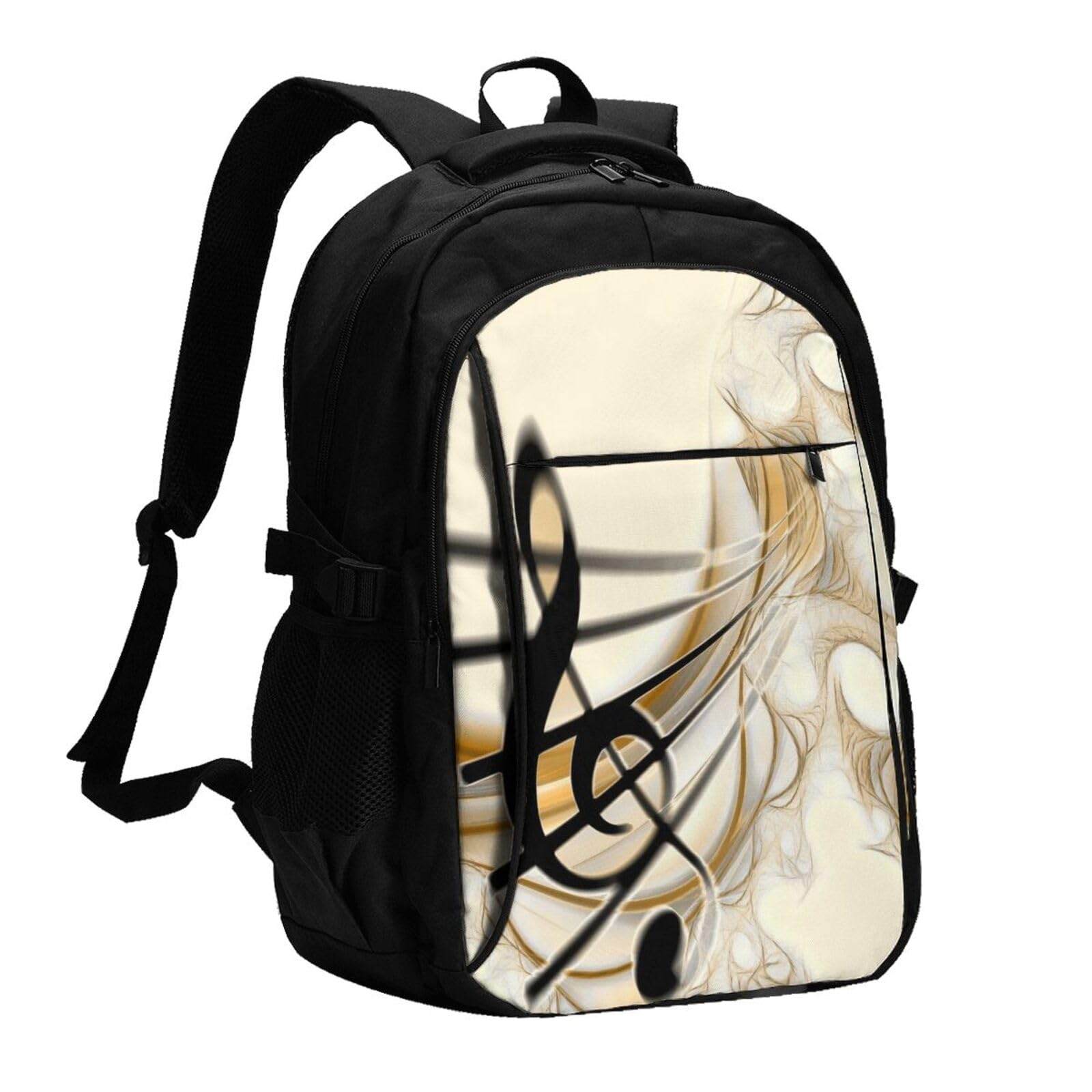 InOmak Musiknote, Reiserucksack, Freizeitrucksack, Schulrucksack, Laptop-Rucksack für Damen und Herren