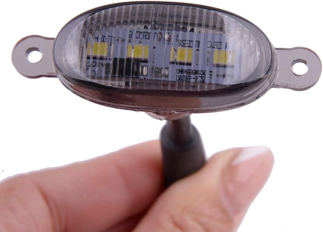 3pcs Smoke Lens LED Light Front Grill Grille Light DRL Fit for Ford F-150 F150 Raptor 2010-2018