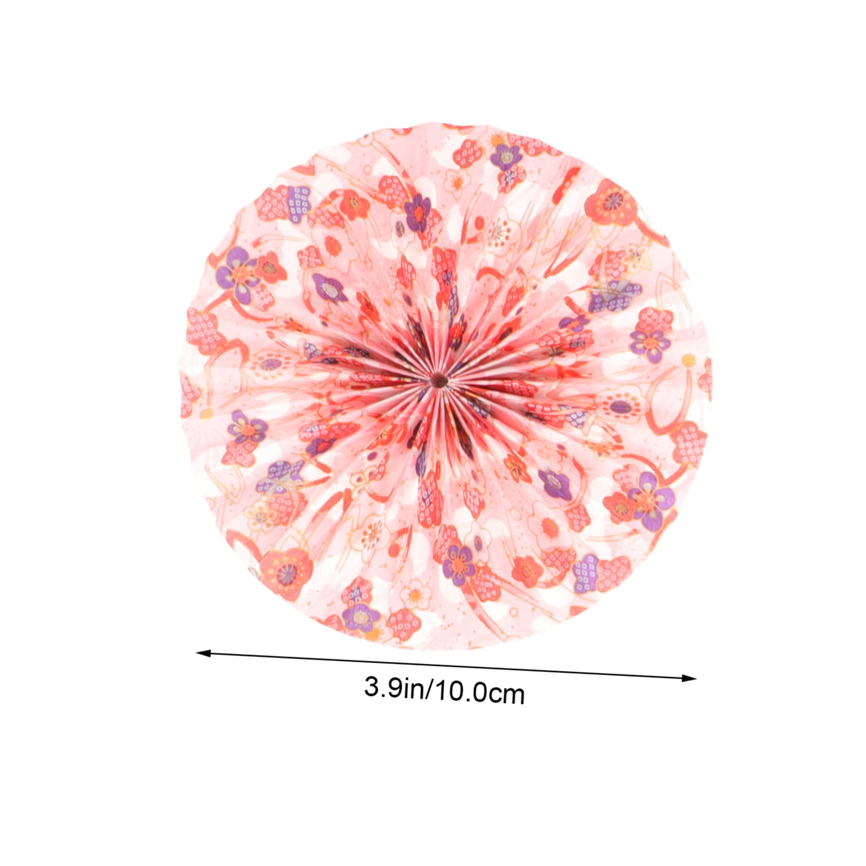 TOPBATHY 20 STK Fächerblume Aus Japanischem Papier Papierfans Für Die Neujahrsparty Pom-poms-Blumen Aus fächer Für Festivalparty Festliche fächer Freunde Zen