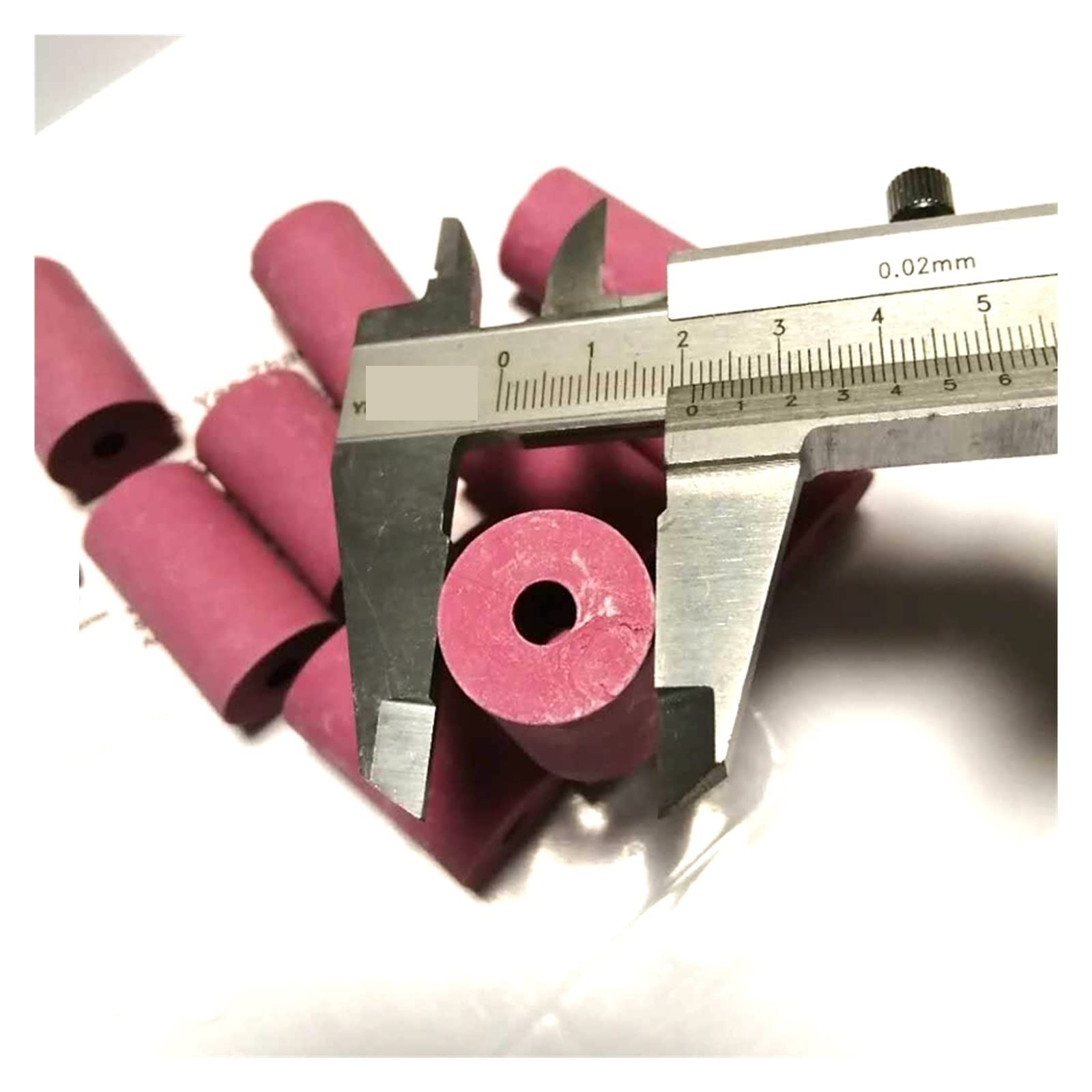 6 X 21 X 36 Mm Zylindrische Keramik-Sandstrahldüse, Säulen-Keramik-Sandstrahlerspitzen for 1200L Sandstrahlpistole (Color : 20pcs, Size : 8x21x35mm)