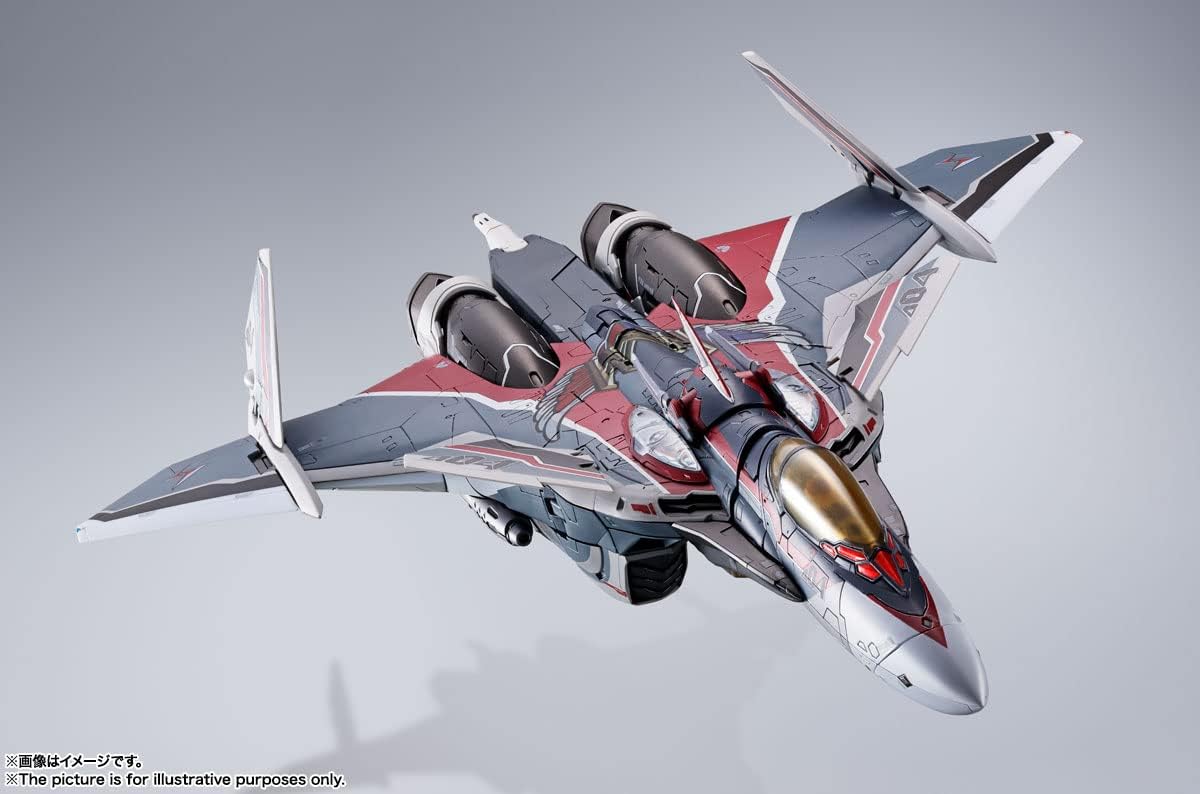 DX Chogokin Macross Δ Movie Version Absolute LIVE!! VF-31AX Kairos Plus (Mirage Farina Genus Machine) Approx. 10.2 inches (260 mm) ABS & Die-Cast & PVC Pre-Painted Action Figure Y