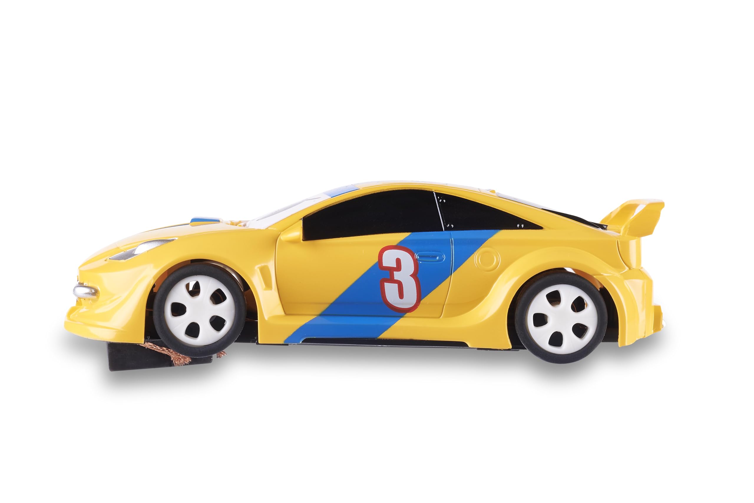 SCX Circuito Compact De Carreras Con 2 Coches Y Mandos 1:43 | Pista De 2,3 Metros En Forma De Ocho | Ampliable Con Accesorios | Regalo Para Niños Y Adultos