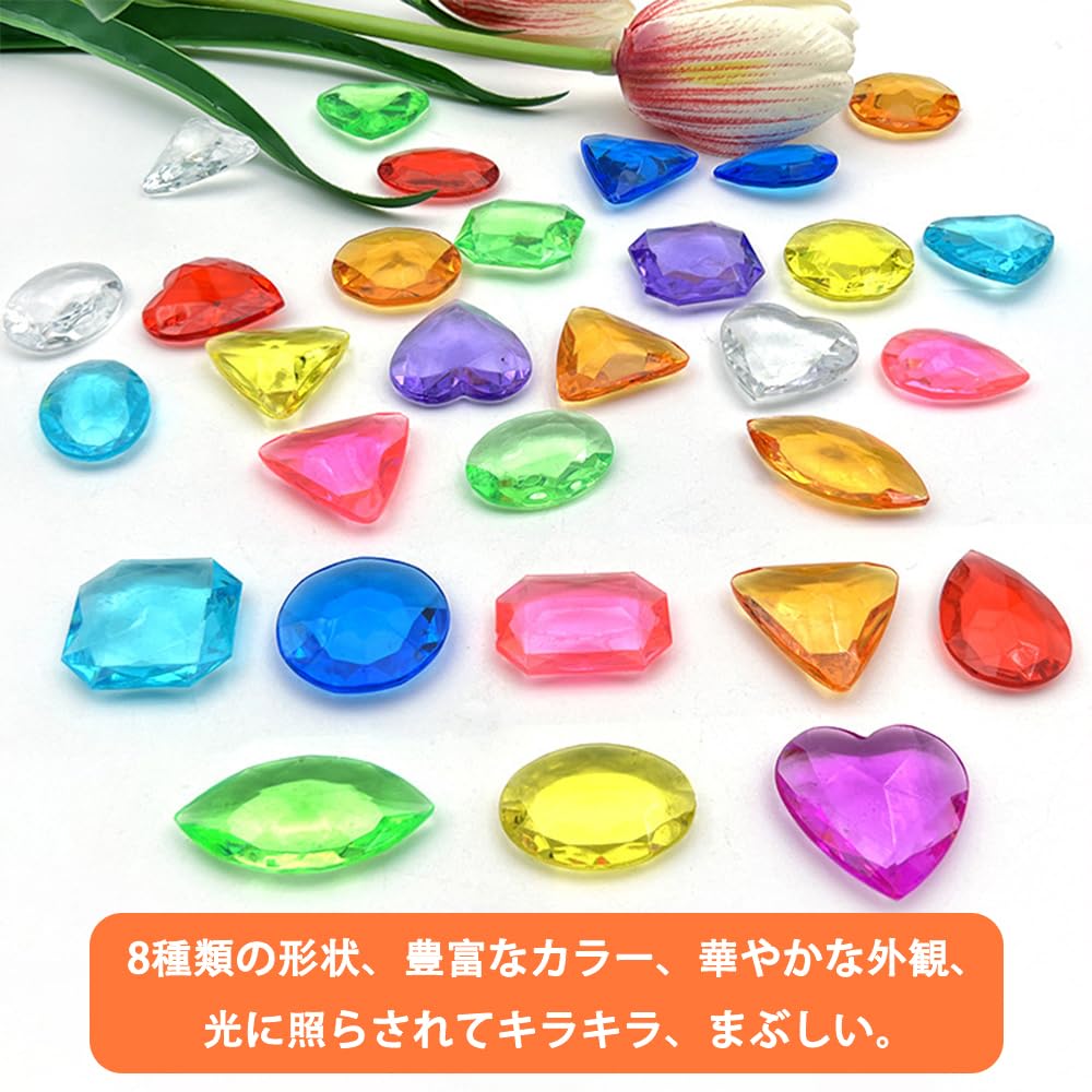 Amazon | SensaBliss カラー宝石 おもちゃ ダイヤモンド キラキラ