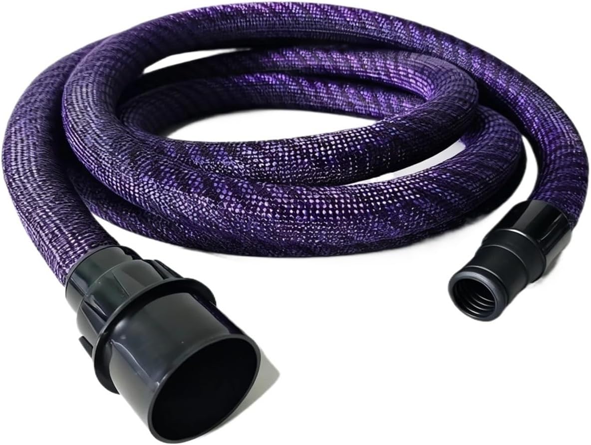 Compatible For Festool,Compatible For Mirka - 4m Nylon Snake Skin Vacuum Hose (Dust Collector Accessory)