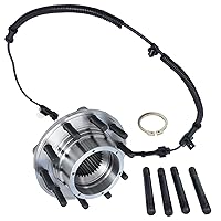 Vista 723 de Detroit Axle - Cojinete de rueda delantera para Toyota 4Runner Tundra Tacoma Sequoia Cojinete de rueda de repuesto