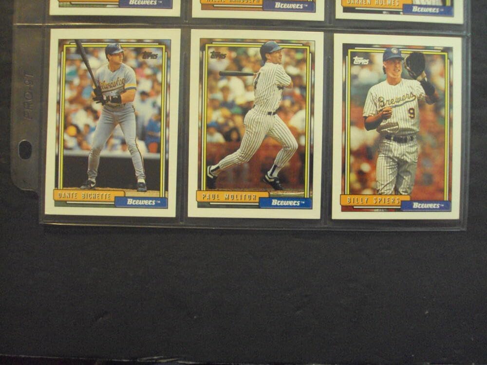 27 Assorted Milwaukee Brewers Baseball Cards