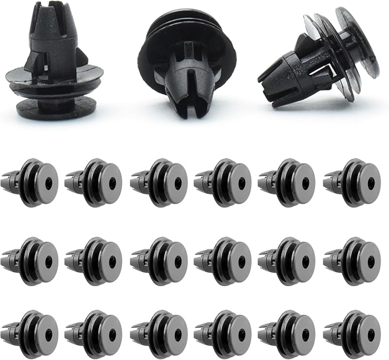 Clips de fixação da lanterna traseira Zeathery para Dodge Ram 1500 2500 3500 4500 2007–2022 – Kit com 20 unidades