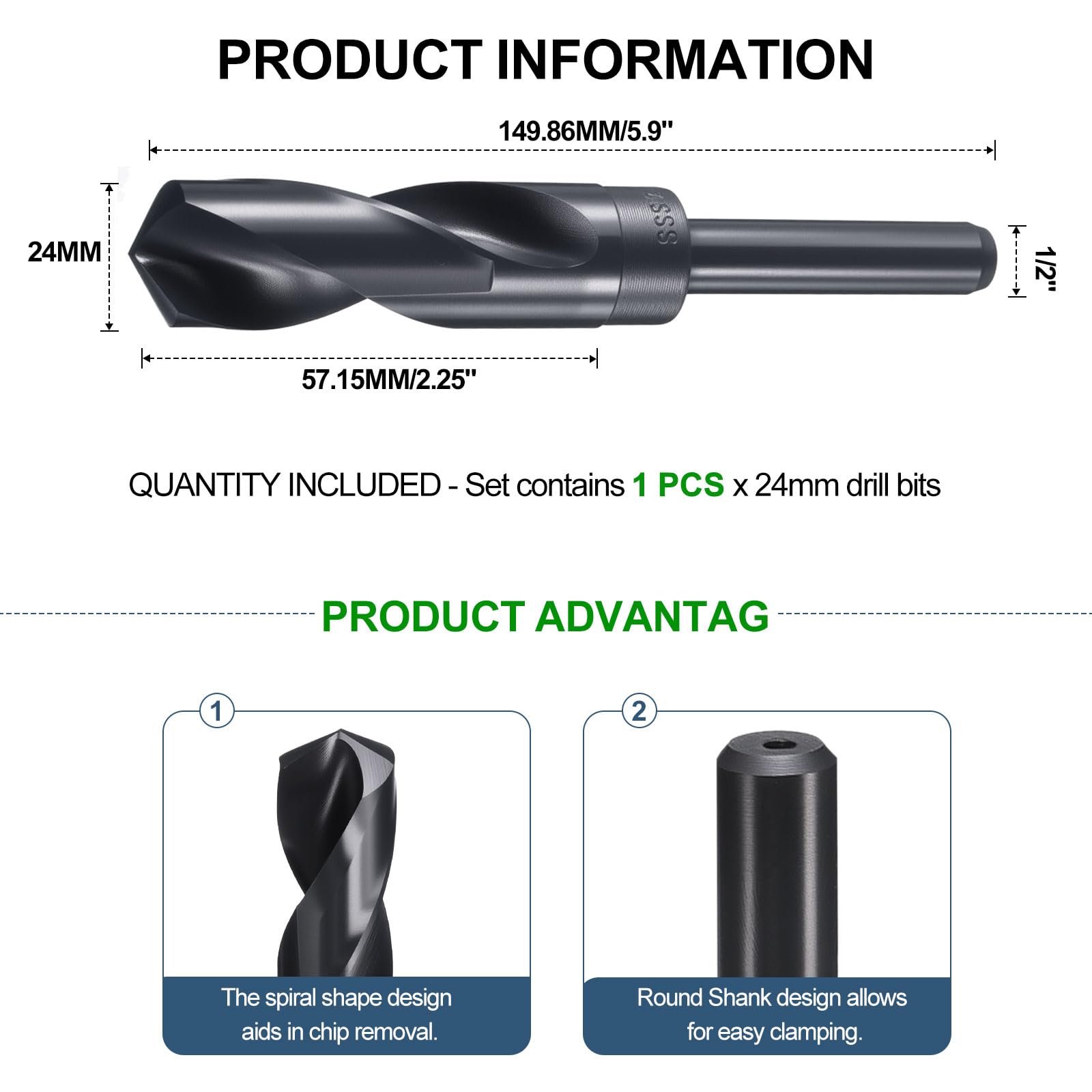 METALLIXITY Drill Bit (24mm) - Image 2