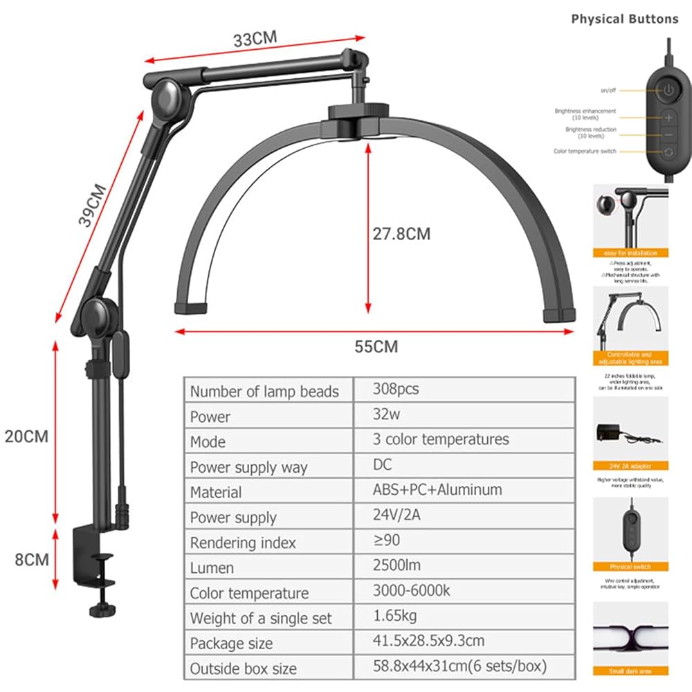 Amazon.co.jp : 2024 ハーフムーンledライトハーフムーンled