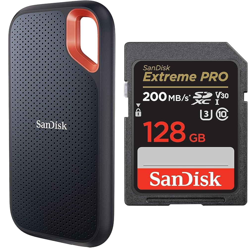 SanDisk Extreme Portable 1TB, 1050MB/s R, 1000MB/s W, 3mtr Drop SanDisk Extreme Portable 1TB, 1050MB/s R, 1000MB/s W, 3mtr Drop