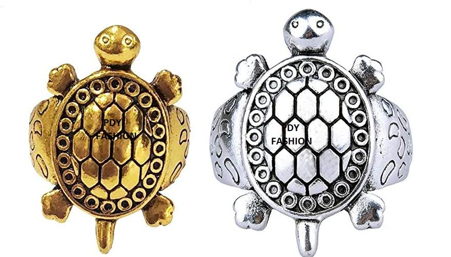 PDY FASHION TURTLE (Kachua) RING (PACK OF 2) MULTICOLOR (20) (B0B3J57XLQ) Amazon Price History, Amazon Price Tracker