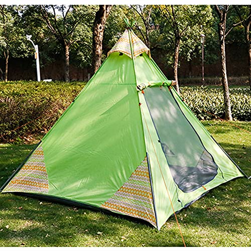 Carpa tribal india para camping familiar 3-4 personas miniatura 2