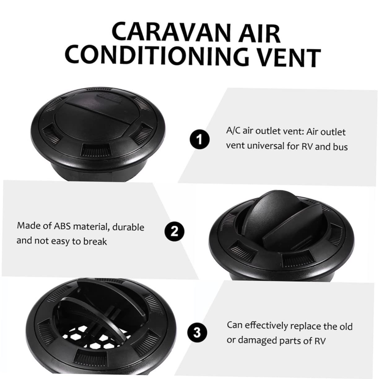 Amazon.co.jp: 12個バスエアコン吹き出し口バスエアアウトレット