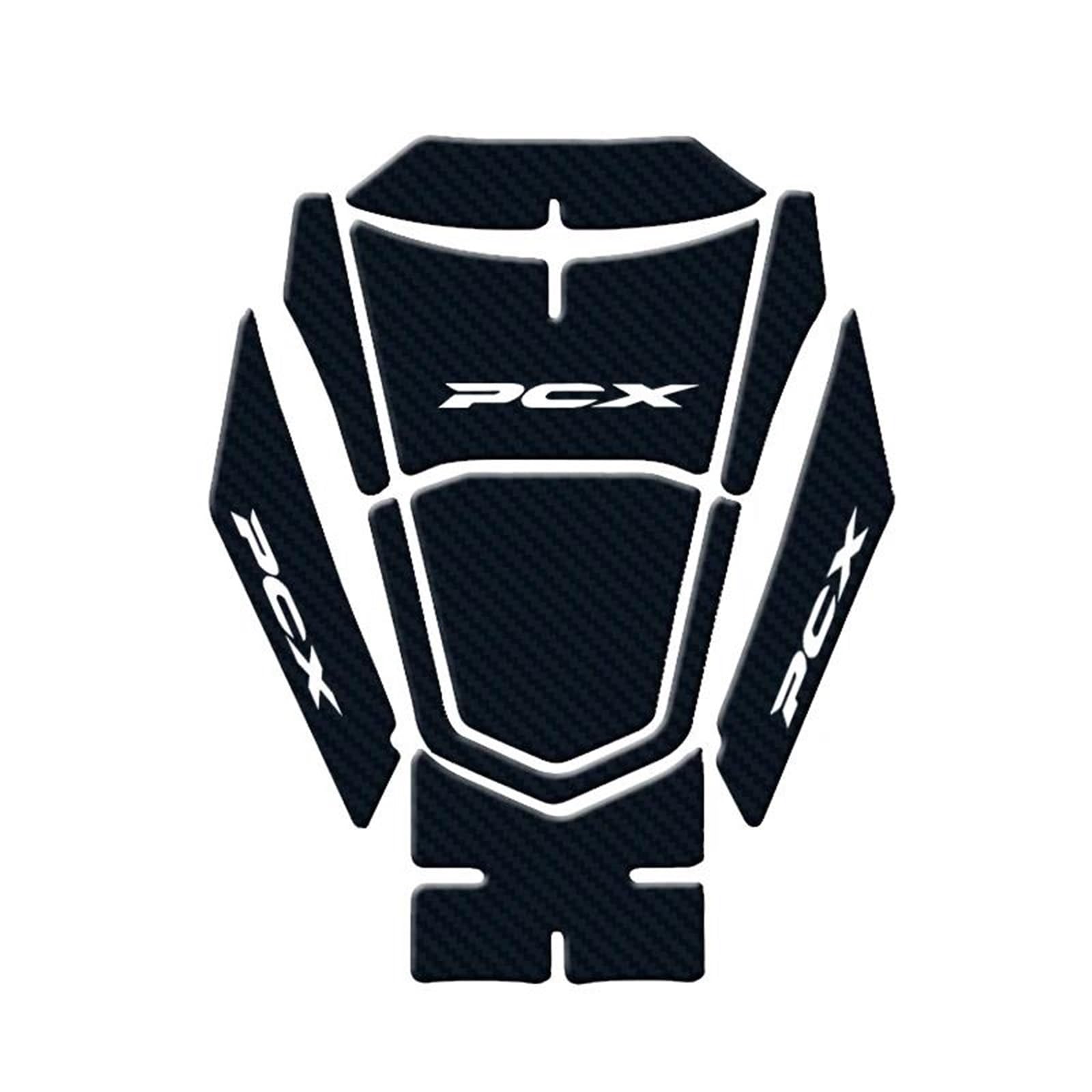 Slimes Color7 Carbon Fiber Motorcycle Stickers Tank Pad Protector Decals For Pcx160 Pcx160 Pcx 160 2021(Color7)