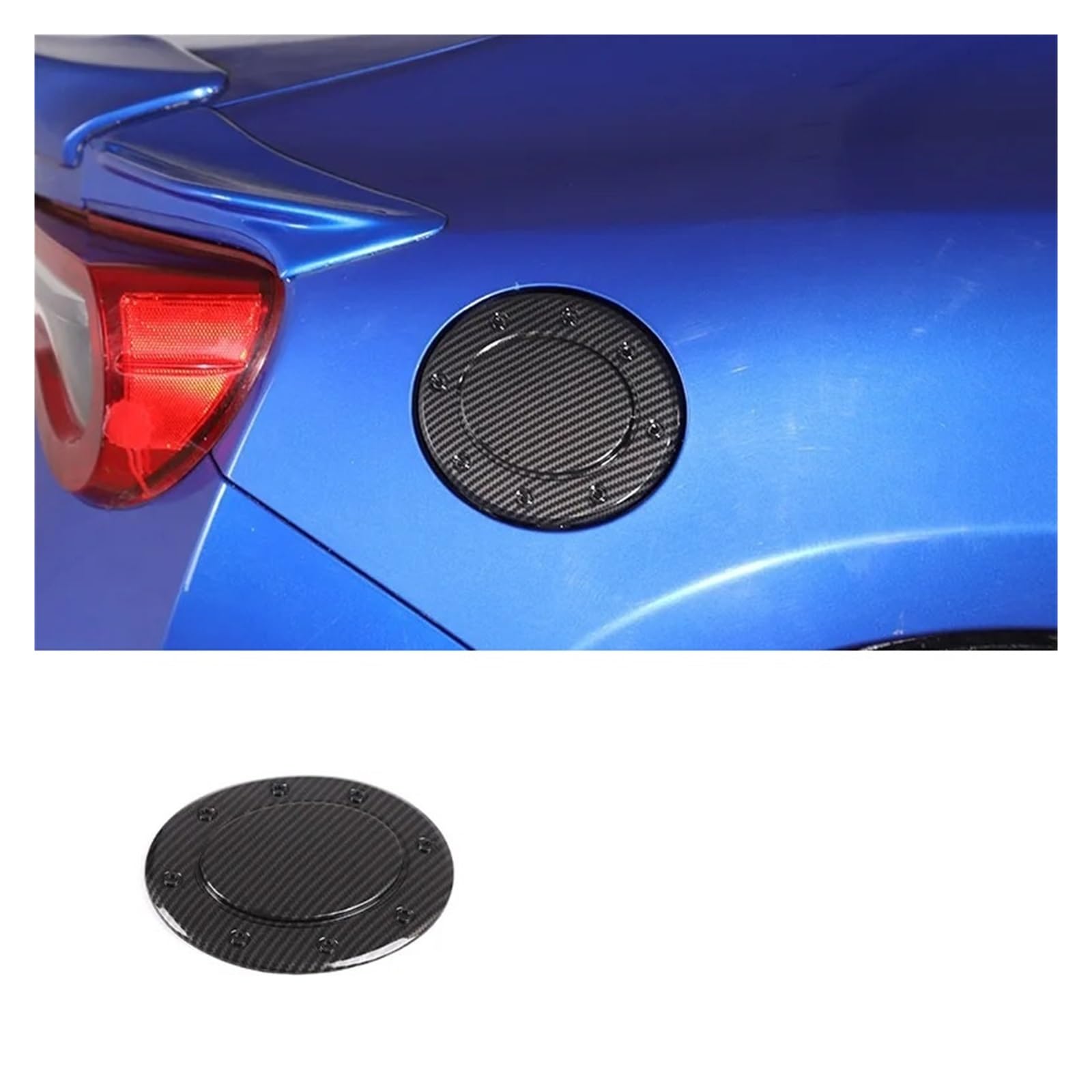 Car Accessory for Subaru for BRZ for Toyota 86 GT86 2012-2020 ABS Car Shift Armrest Panel Sticker Interior Modification Accessories 2 Pieces Interior Mouldings(T)