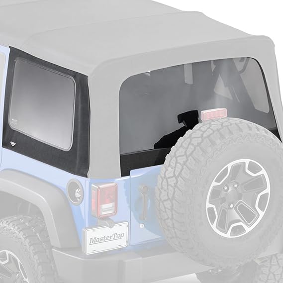 MasterTop 3Piece Soft Top Windows Replacement Kit Fits