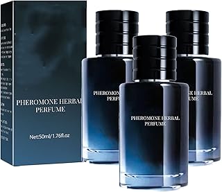50ML Pheromone Herbal Perfume- Eternal Love Pheromone Herbal Perfume Enhanced Edition,Pheromone Perfume for Woman to Attract Men,Long Lasting Pheromone Perfume for Women Men (3PCS)