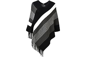 Janice's Cozy Poncho: Chic Style, Endless Versatility