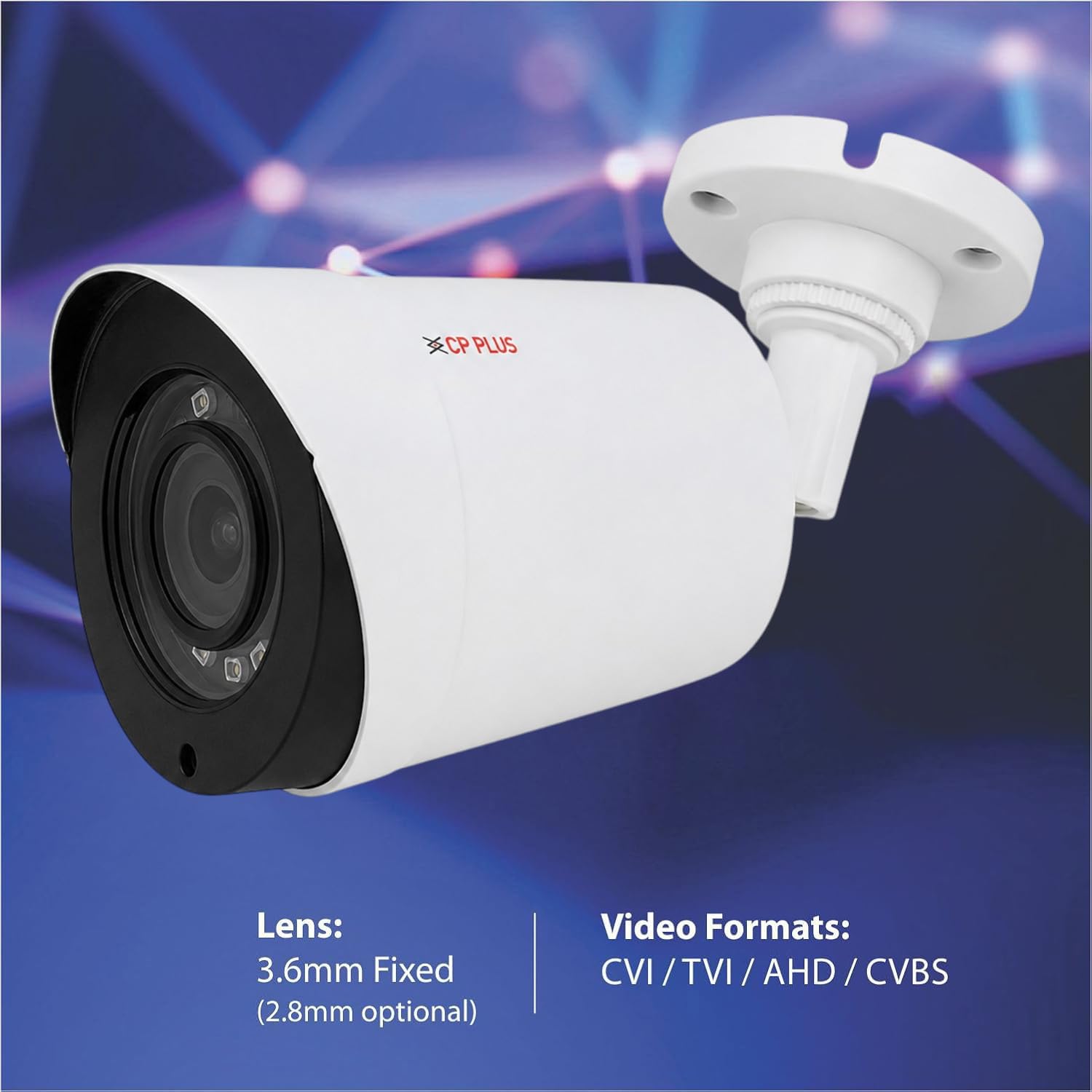CP Plus 2.4MP Full HD Bullet CCTV Camera with 20m IR Night Vision, IP66 Weatherproof, 3.6mm Lens, Multi-Format Support (CP-VAC-T24PL2-V3) — Amazon image 7