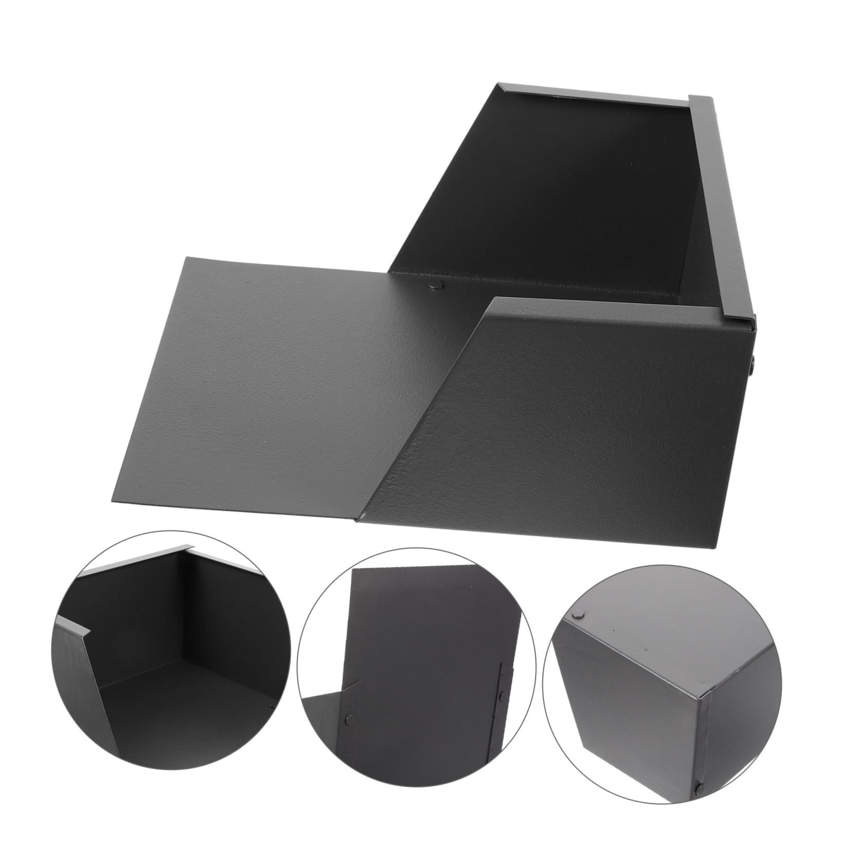 SHINEOFI Protector Capacidad de Aluminio de Canalón Bajante de Aleación de Gran Resistencia Oxidación, Fácil de Instalar y para Suelos Exteriores de Villas y Edificios