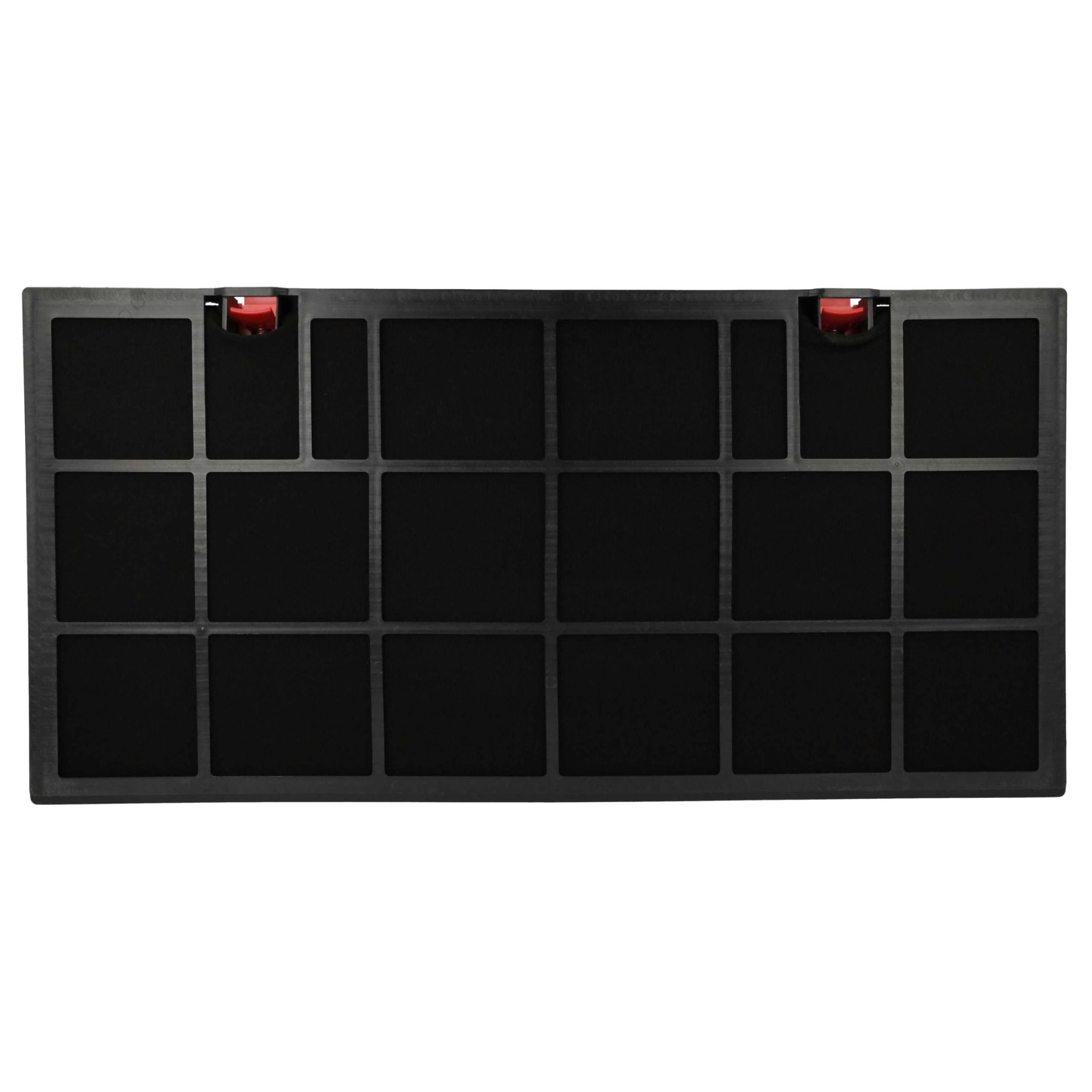 vhbw 2x filtro a carboni attivi sostituisce Seppelfricke Typ-150 per cappe aspiranti - 43 x 21,2 x 2,7 cm