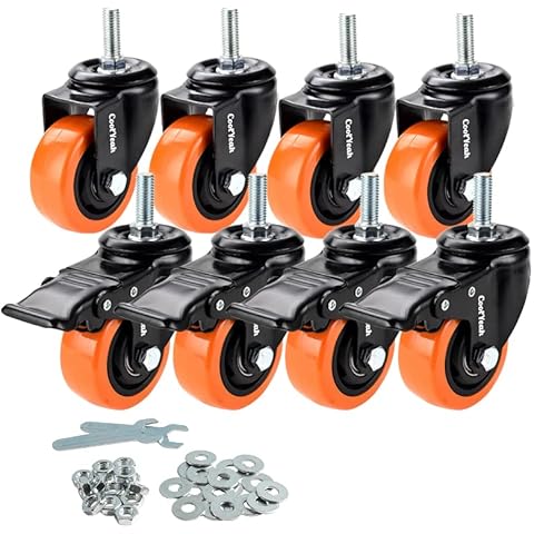 CoolYeah 3" Stem Casters (Pack of 8) Cover