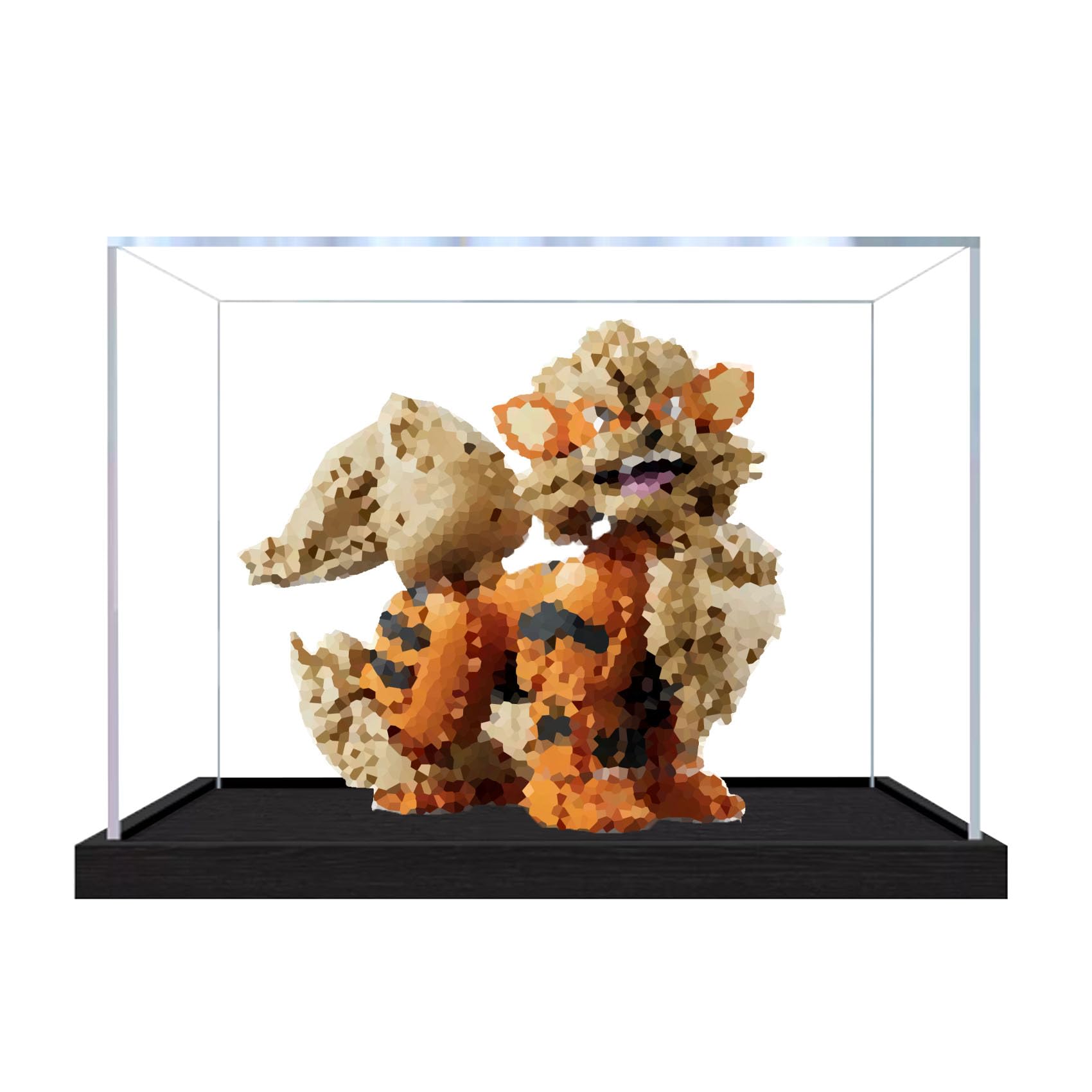 Acrylic Display Case for Le-go 72160 Model (Black3mm)