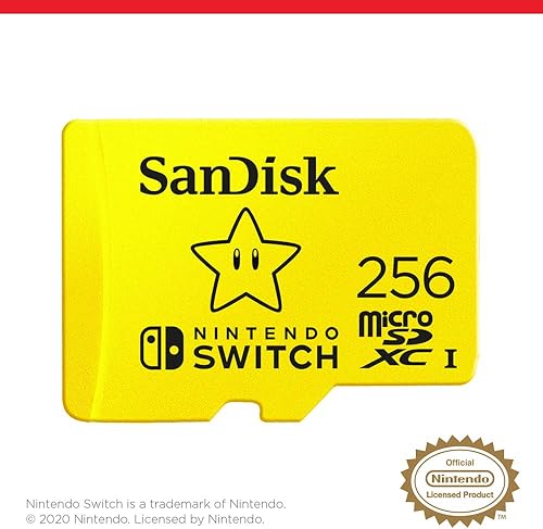 Miniatura 3 de SanDisk Tarjeta microSDXC de 256 GB, licencia para Nintendo-Switch - SDSQXAO-256G-GNCZN y tarjeta microSDXC de 128 GB, licencia para Nintendo-Switch
