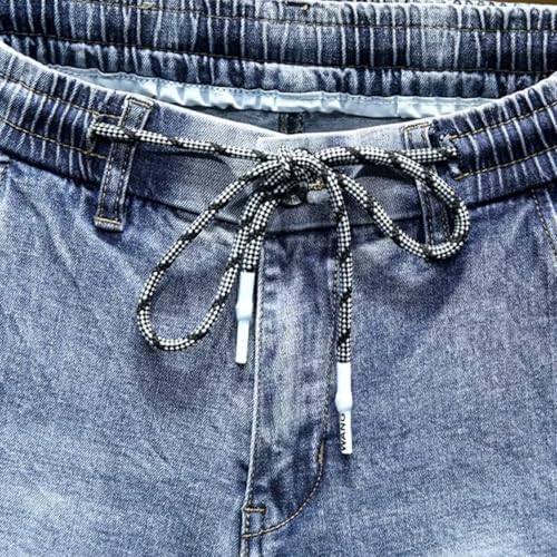 Jeans Men Pants Wide Leg Loose Fit Tapered Jeans Male Hip Hop Trousers for Men4