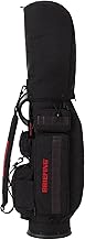 Briefing CR-6#03 3rd Generation GOLF Golf Caddy Bag, 3rd Generation, Release in March 2025, Caliber/8.5 Shape, Mouthframe/5 Split, 46 Inches, Men's, Women's,, black/BLK