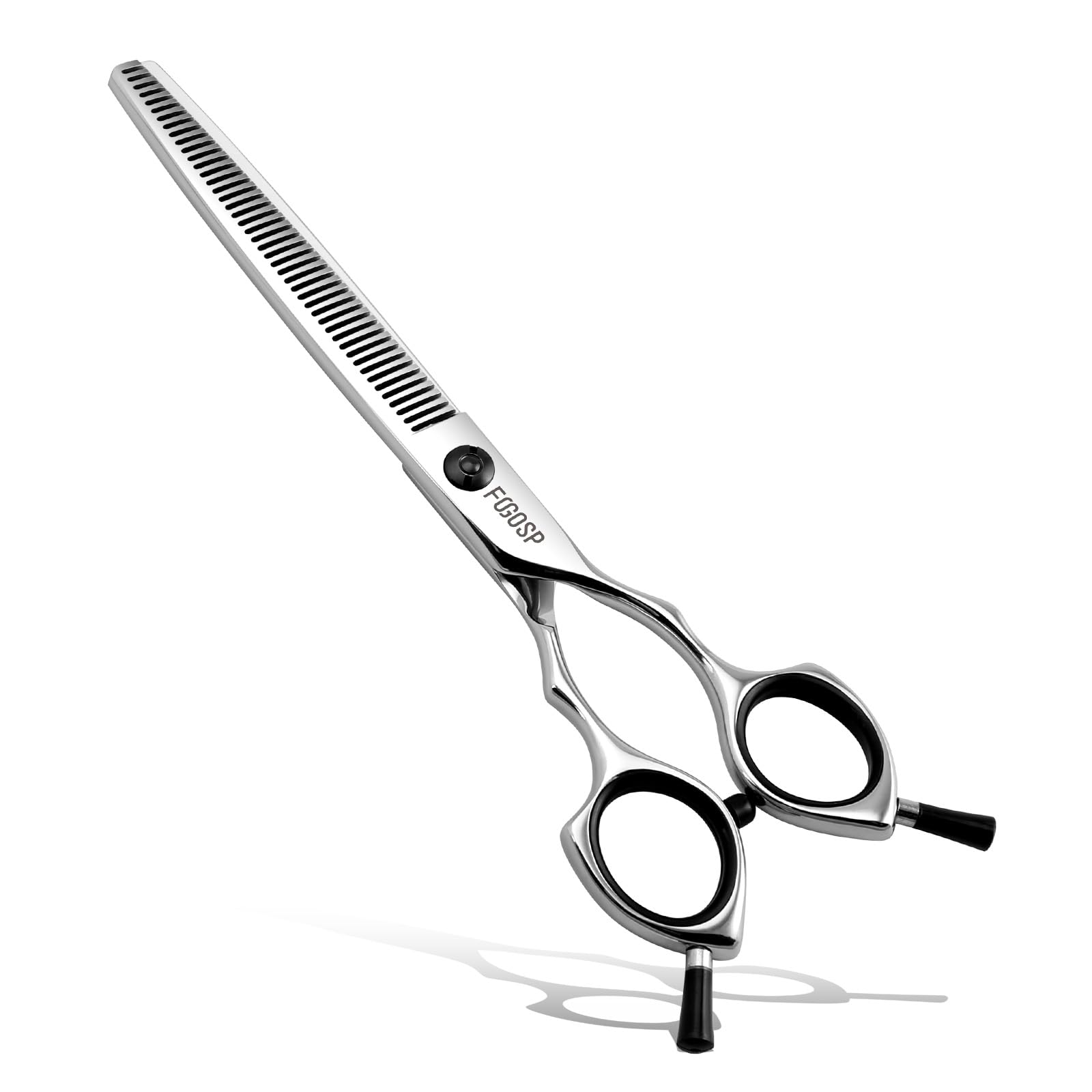 Fogosp Light Thinning Shears For Dogs Professional Dog Grooming Scissors Pet Thinners Shear Japan 440C 30% Thinning Rate 46 Teeth Weight Designed For Pet Groomers Or Family Diy Use